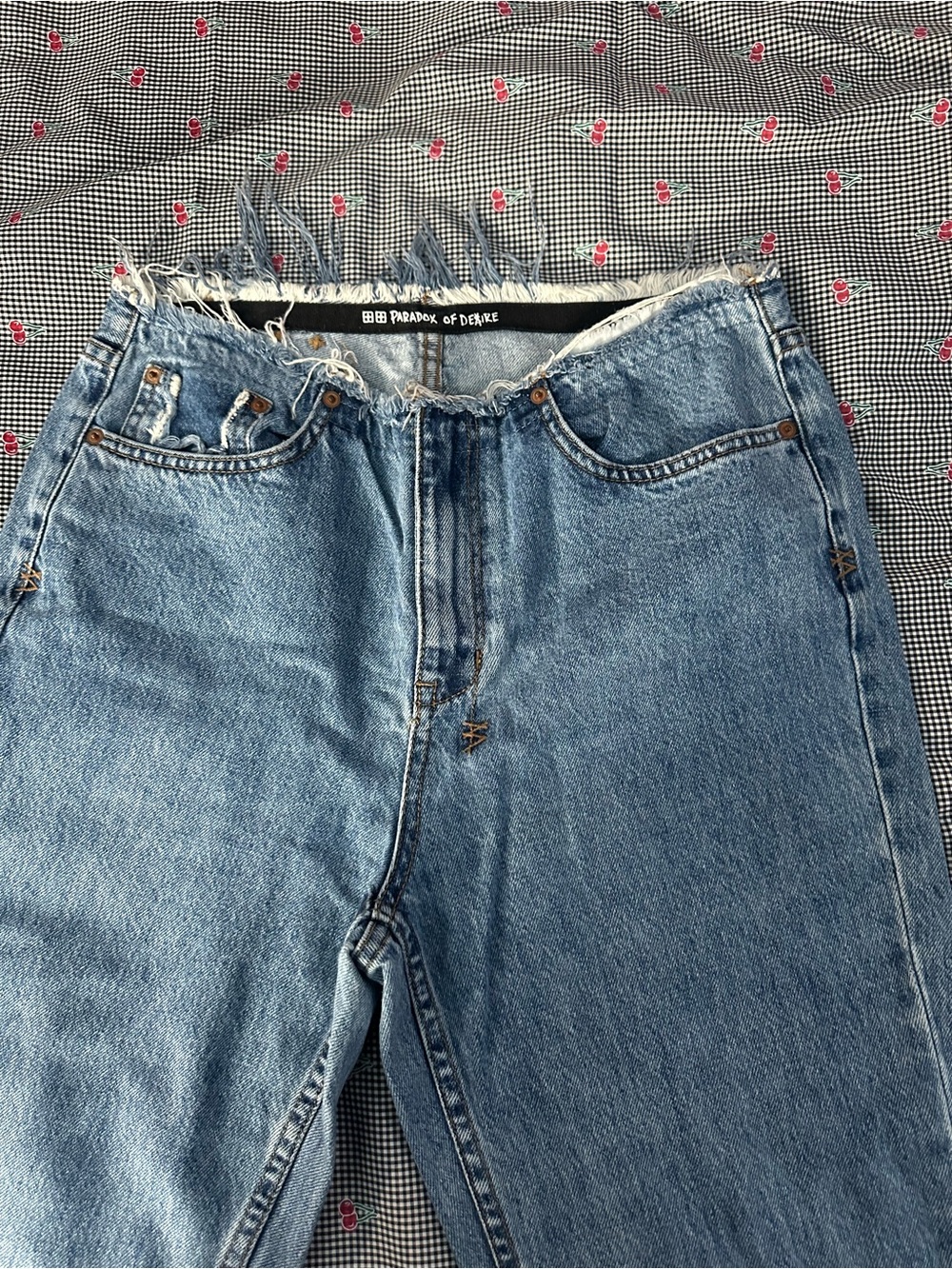 UPD8 @ PHOTOS —Ksubi Women Straight Leg Jeans in Light Blue Denim - Picture 7 of 10